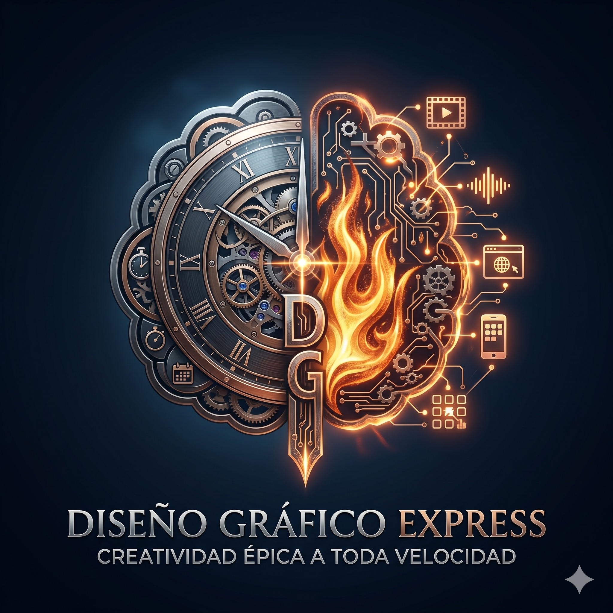 Diseño Gráfico Express Logo